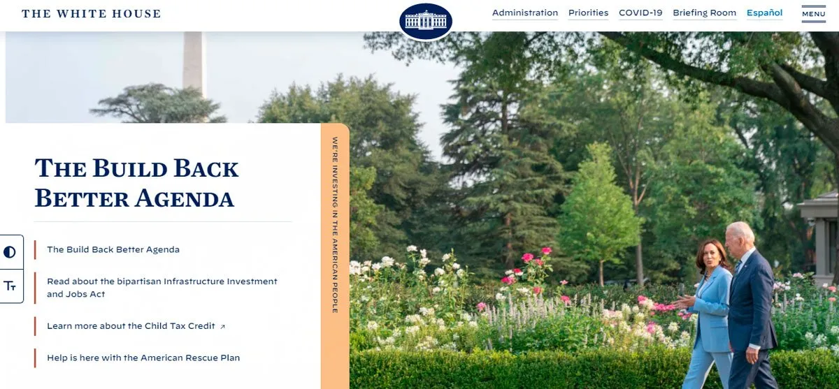 the white house em wordpress