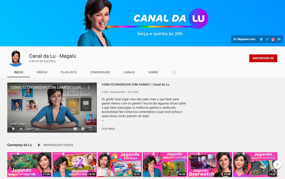 exemplos de marketing de conteúdo magalu