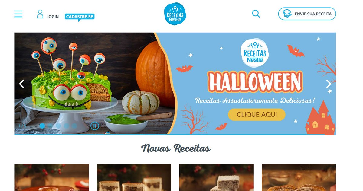 exemplos de marketing de conteúdo nestle