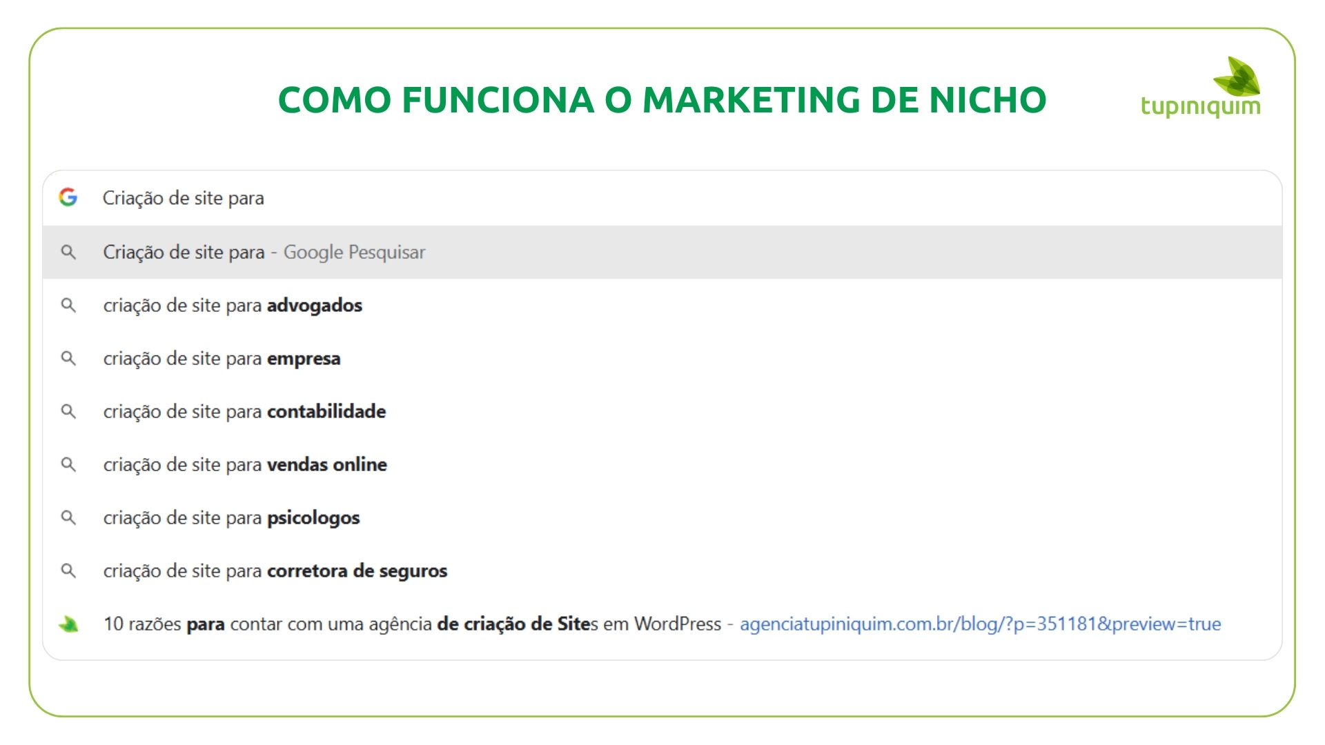 como funciona o marketing de nicho