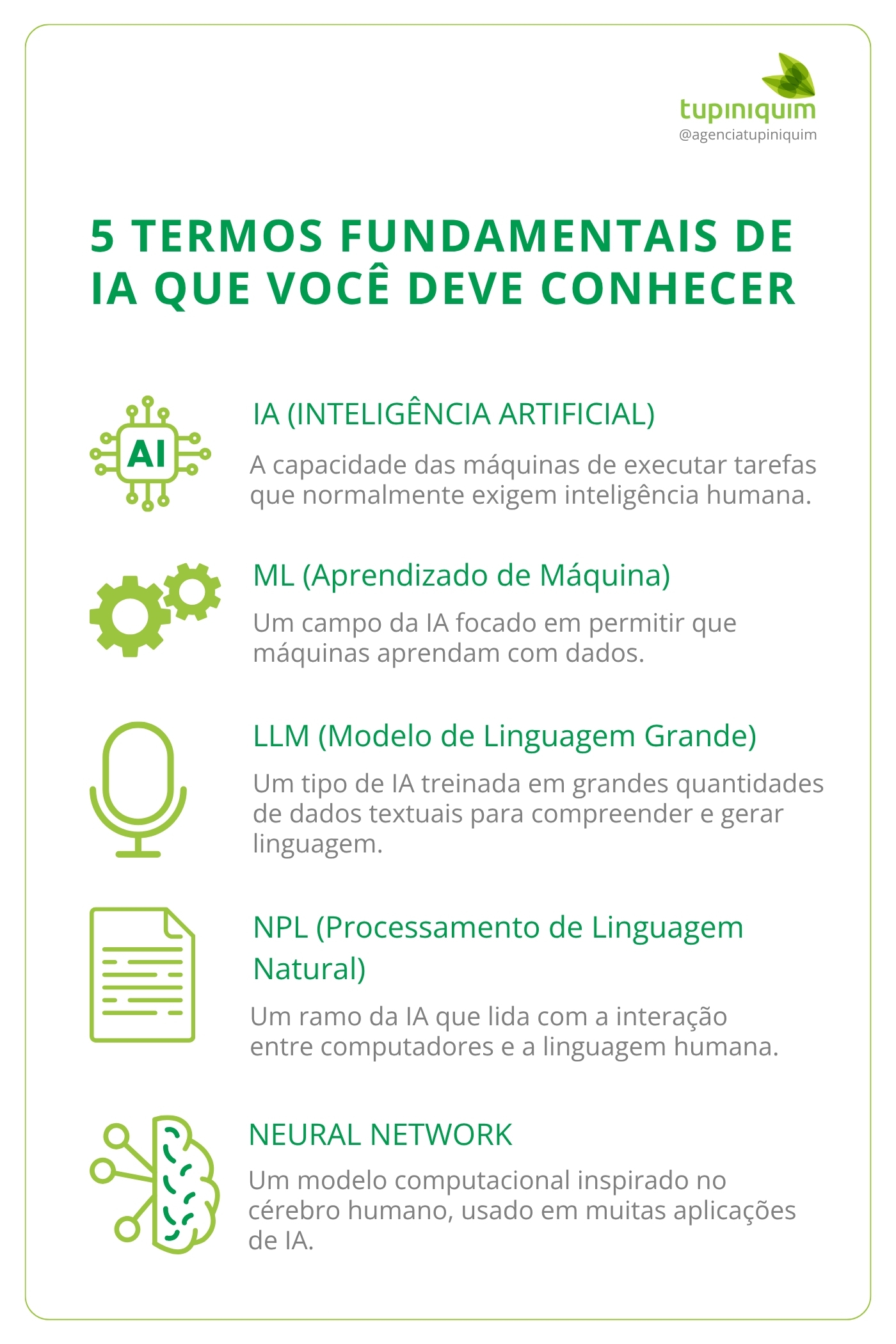 5 termos fundamentais de ia que vocÊ deve conhecer