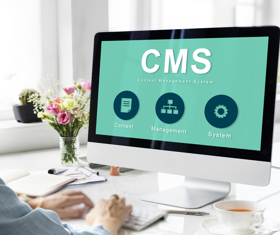 content management system strategy cms concept