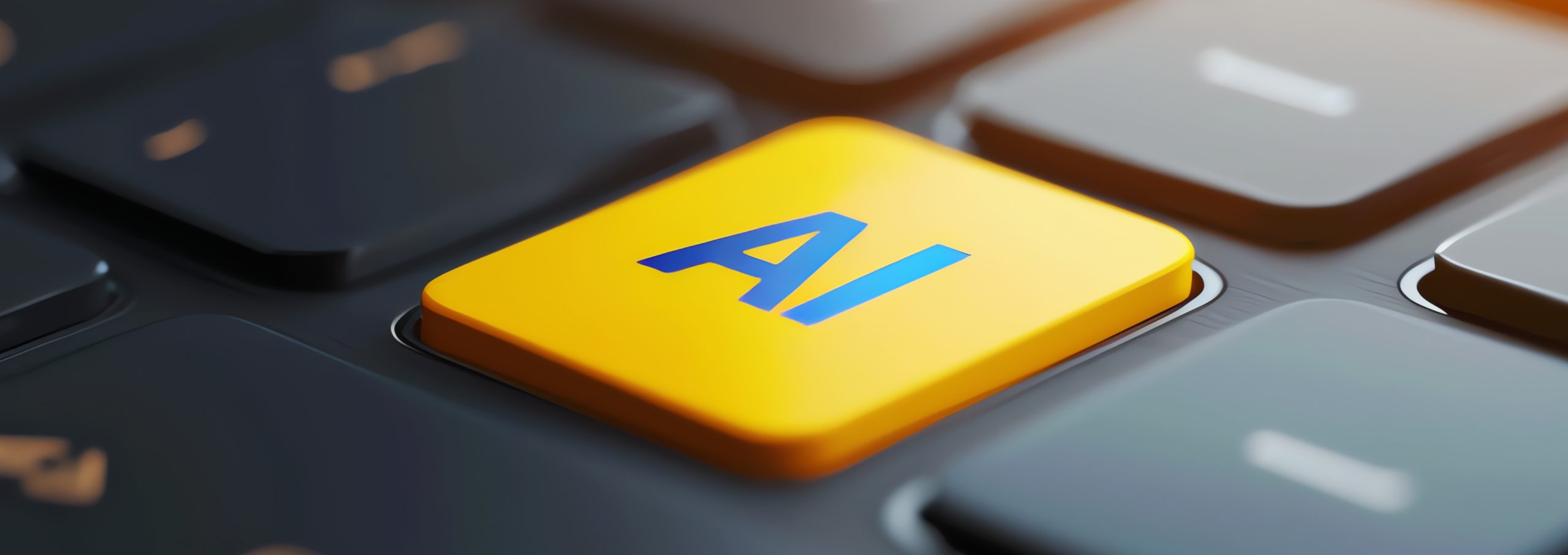 ai button, ai generated