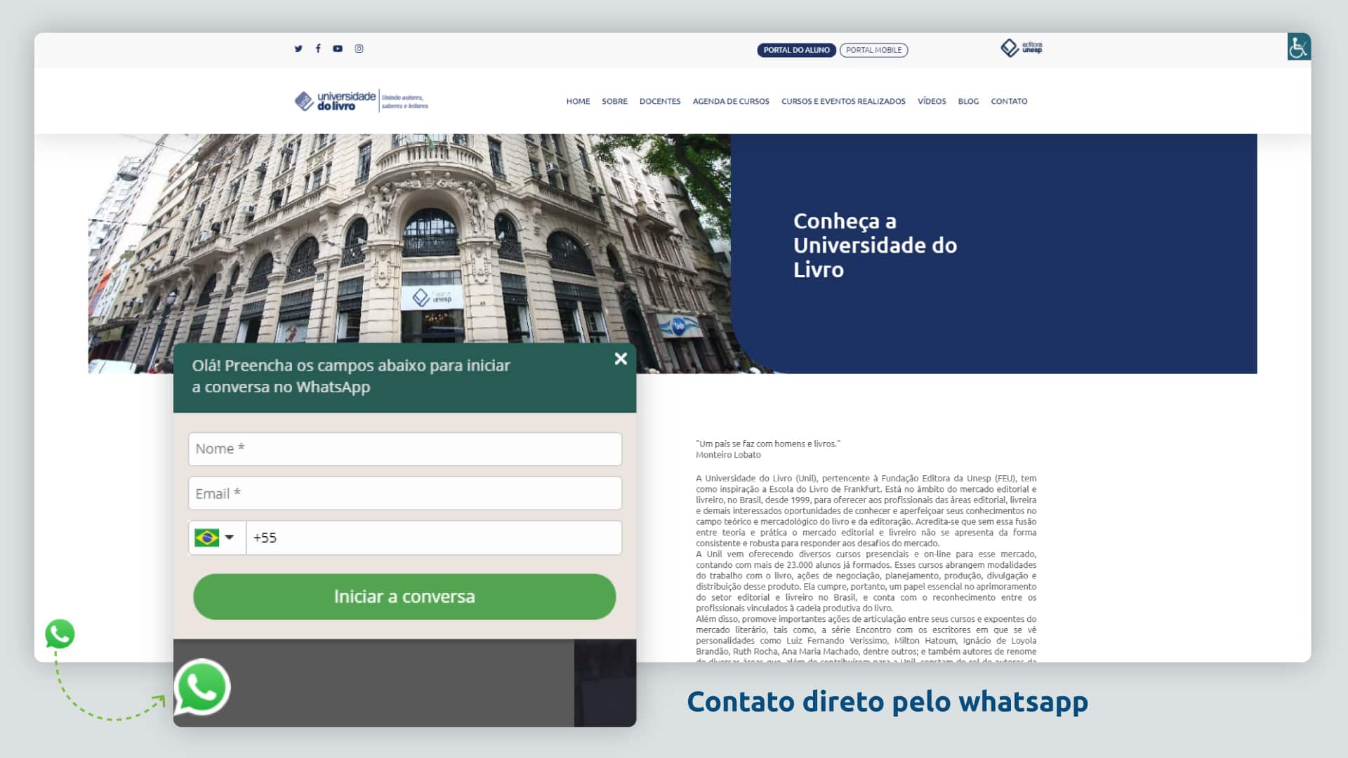 Site WordPress,Campanhas,WordPress,Projeto de site