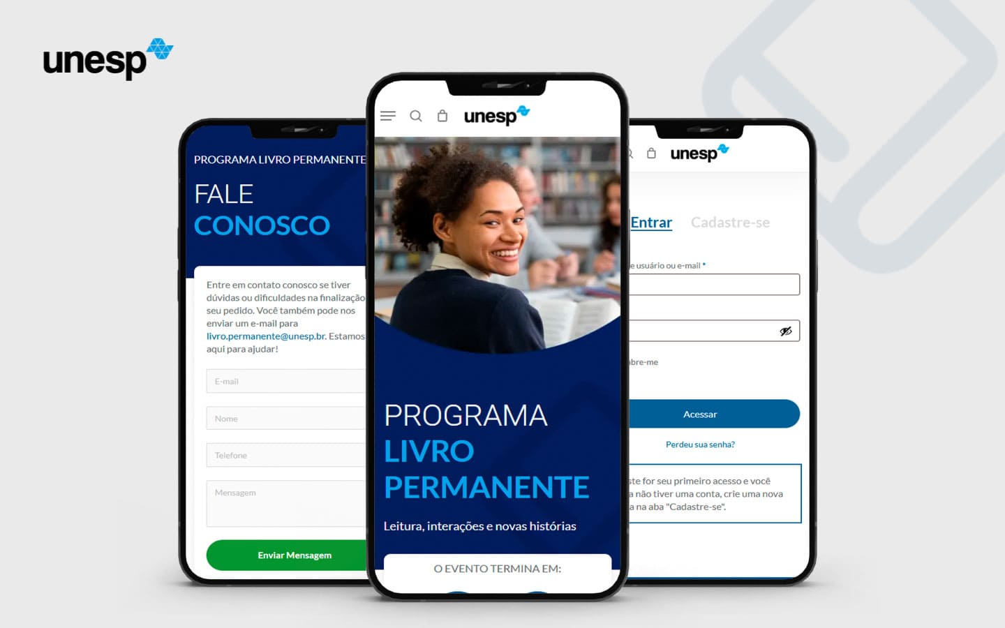 livros permanentes mockup