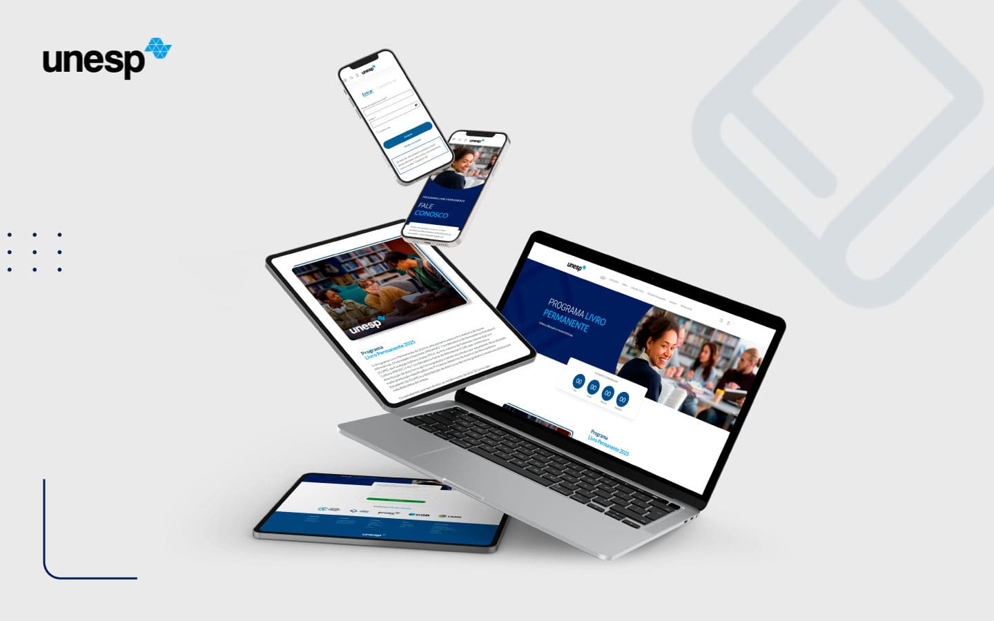 livros permanentes mockup